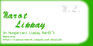marot lippay business card
